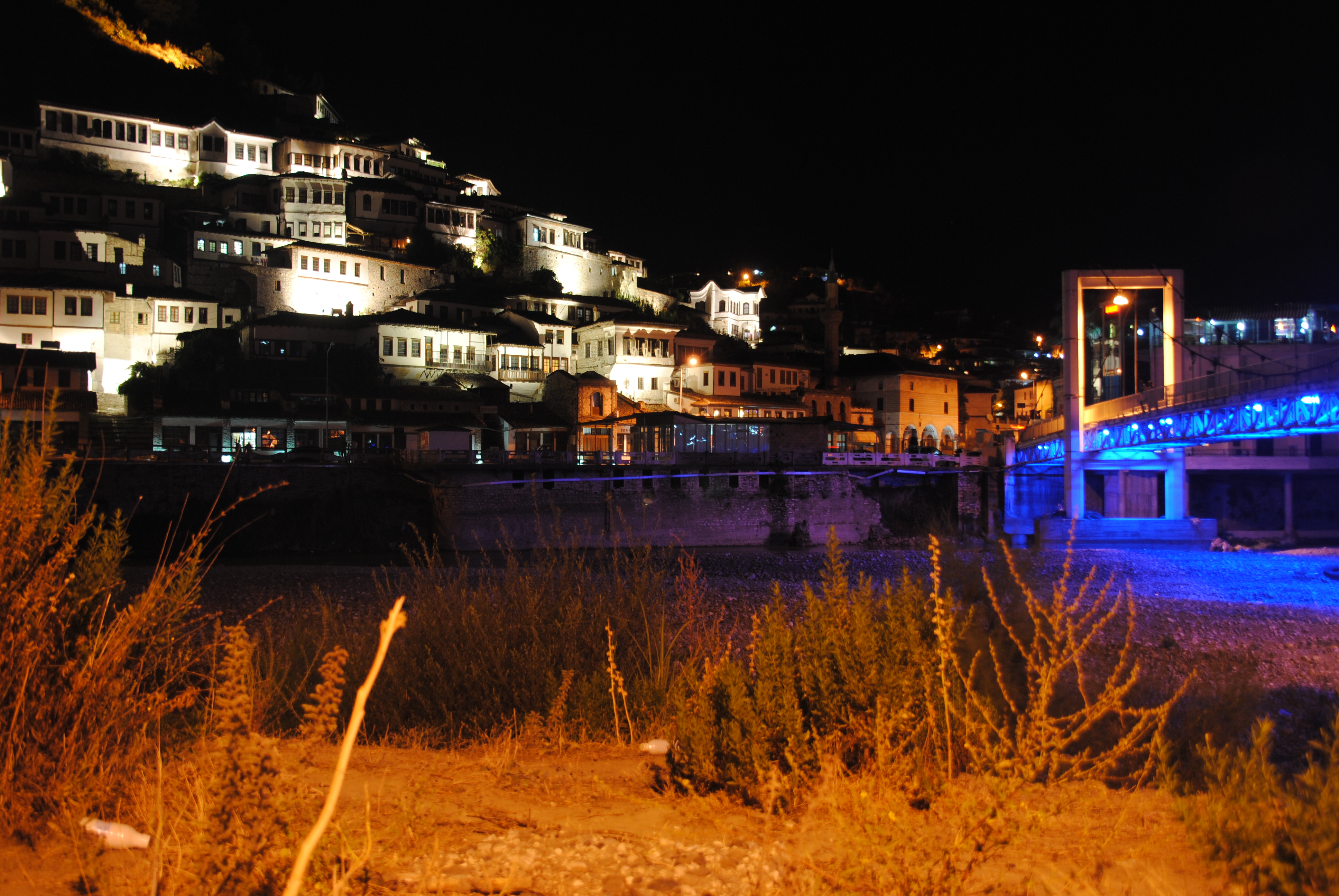 Berat by night