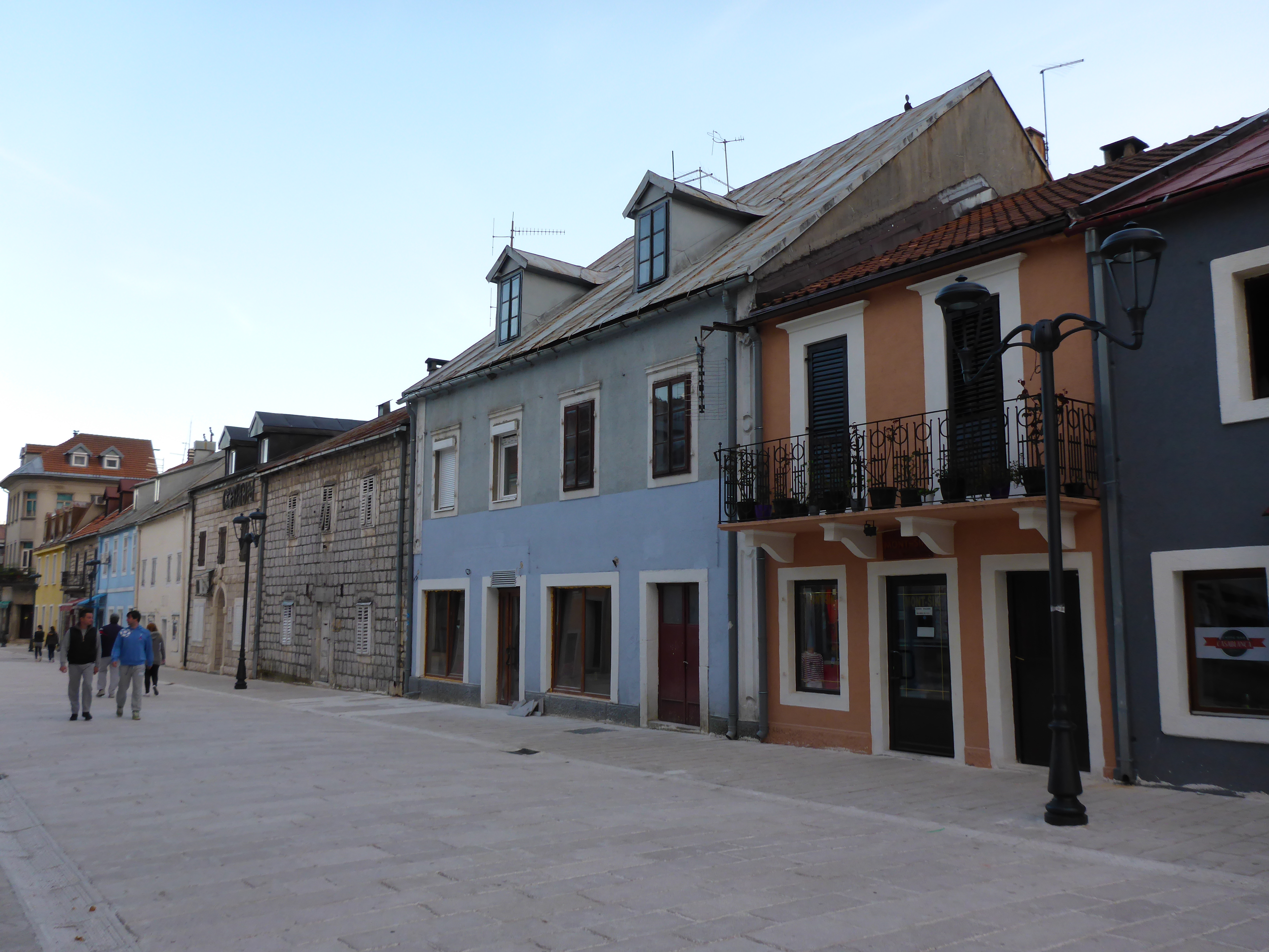 Cetinje walking street 