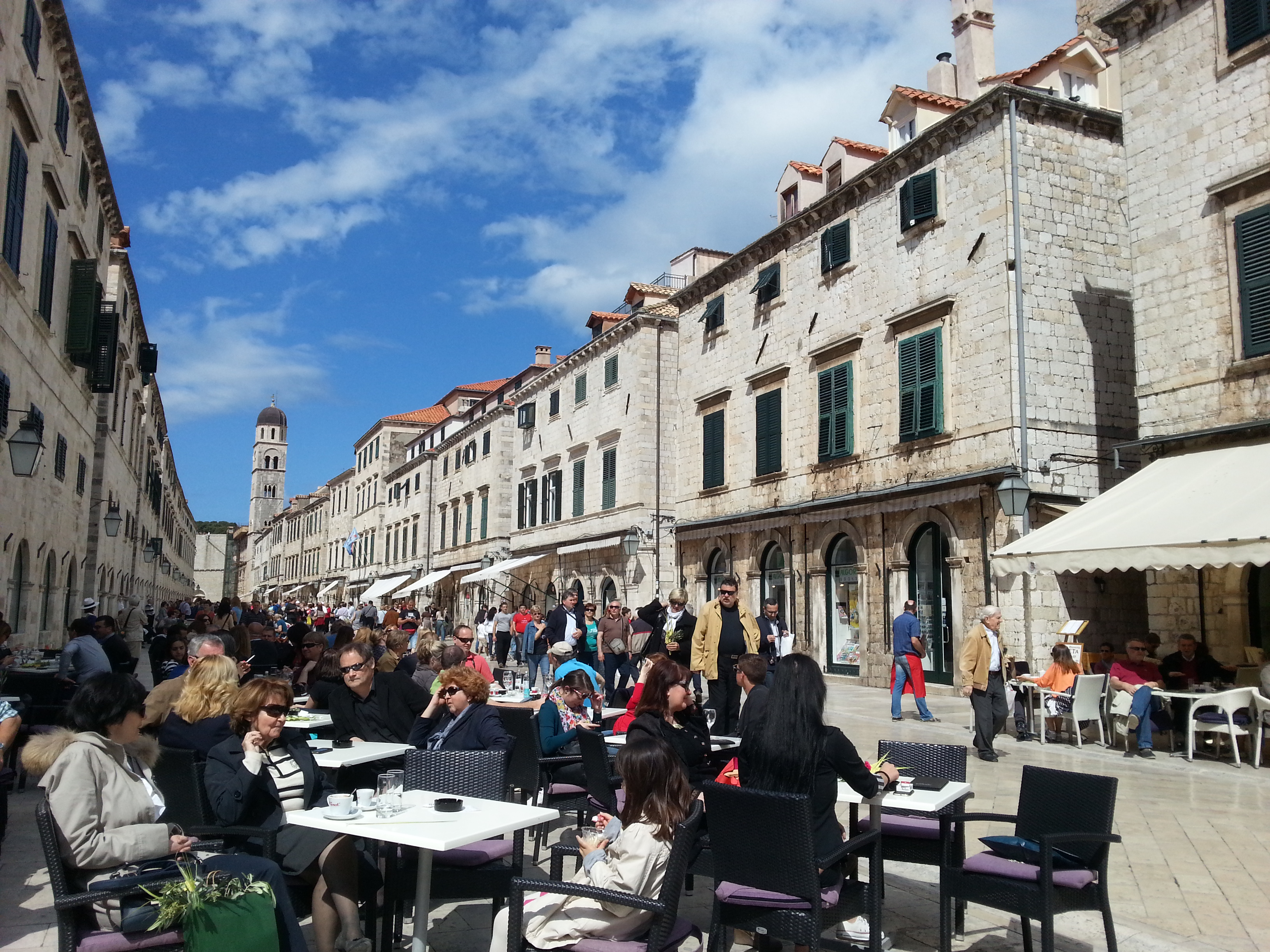 Lively main street