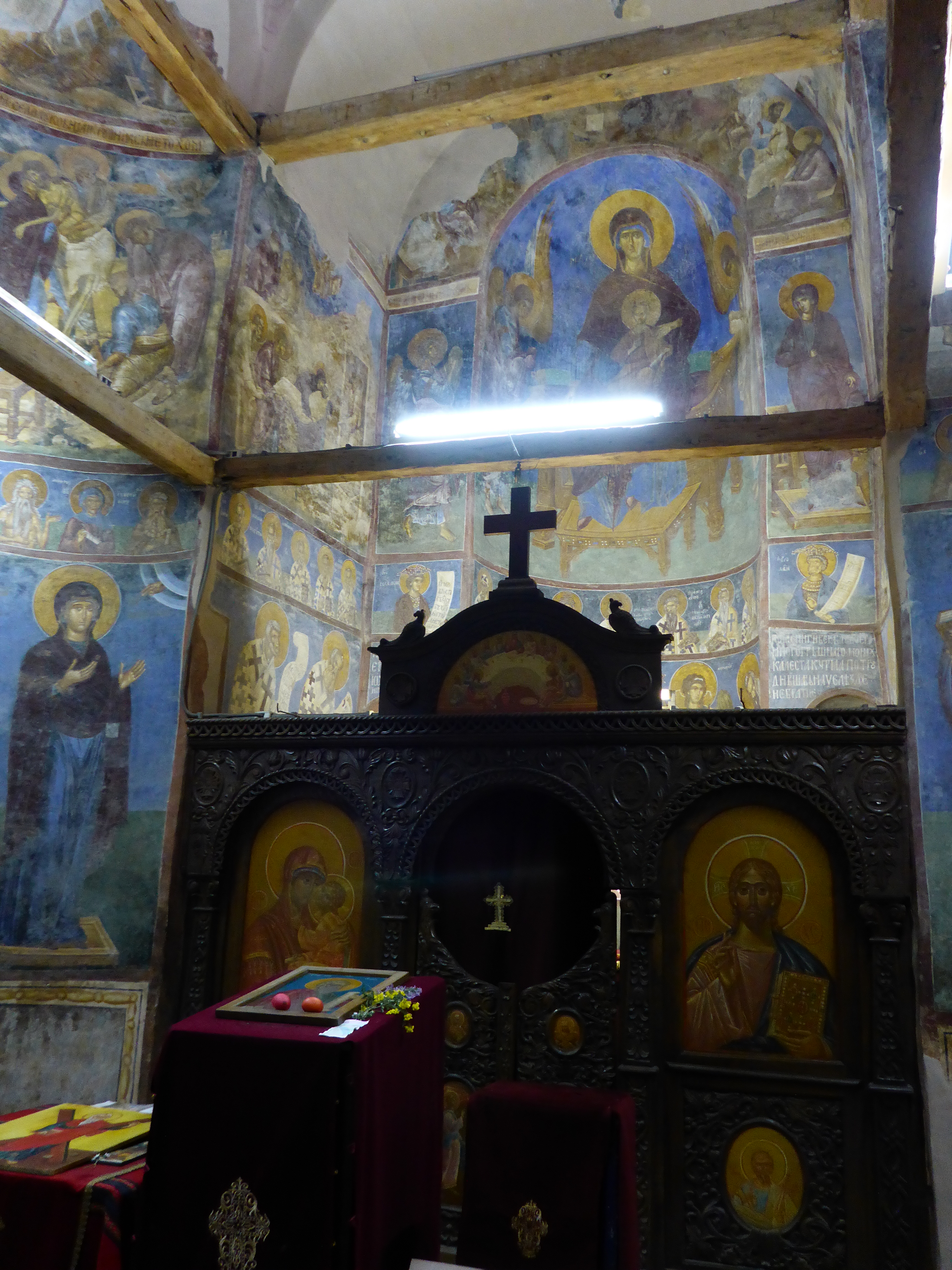 Church of St. Andrew built in 1389.