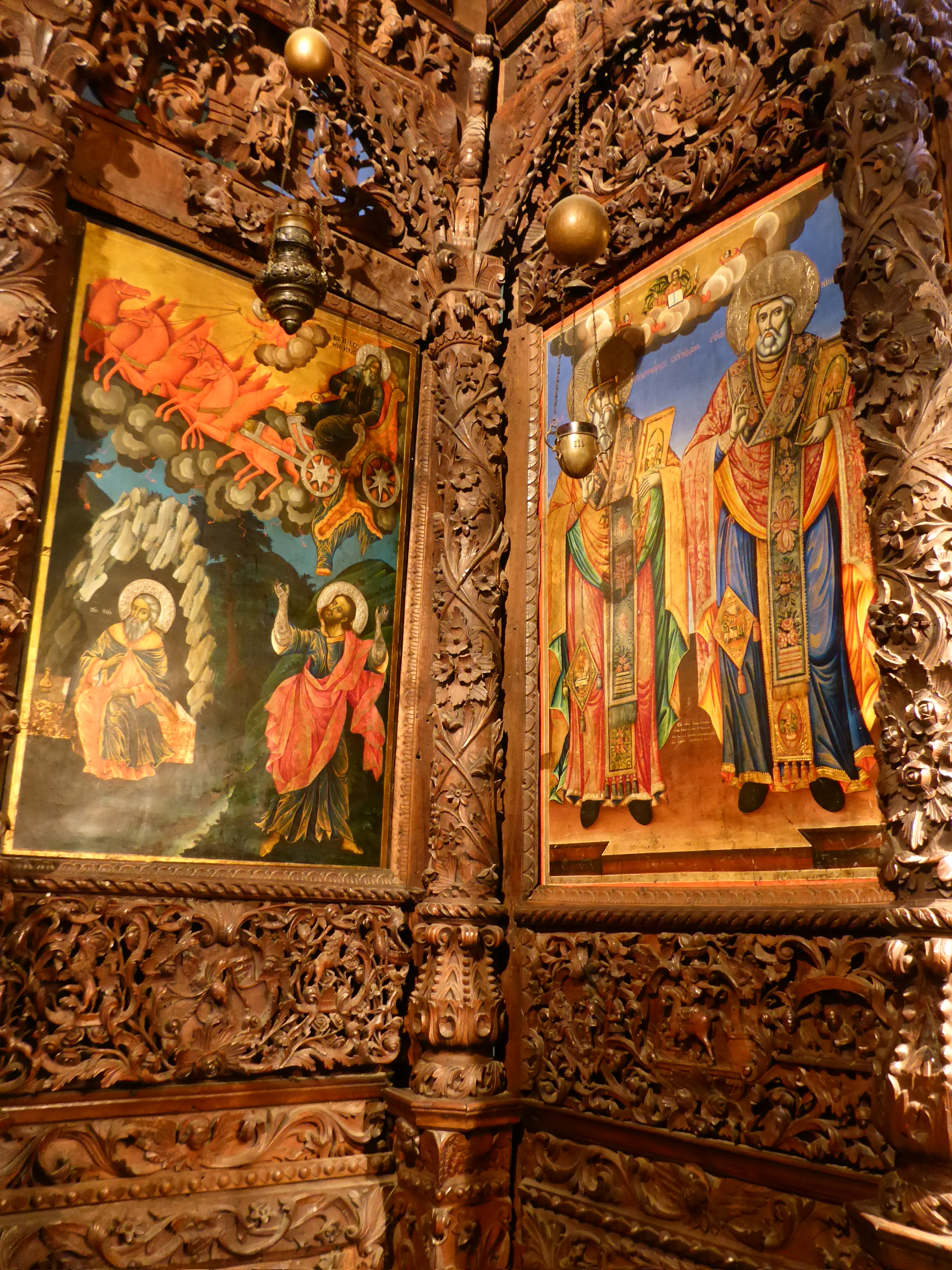 Impressive painted icons