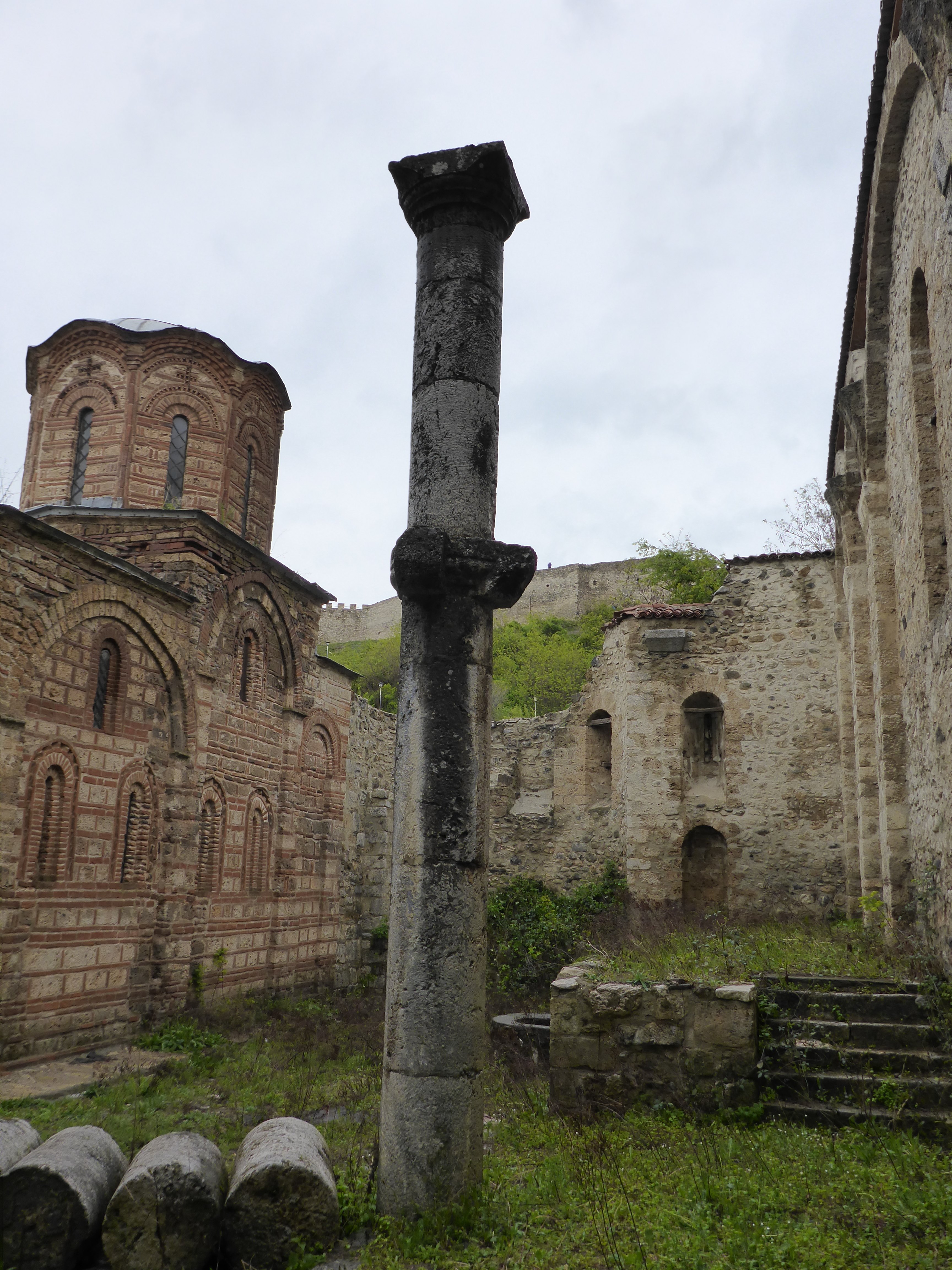 Courtyard of the church of St. Spasa
