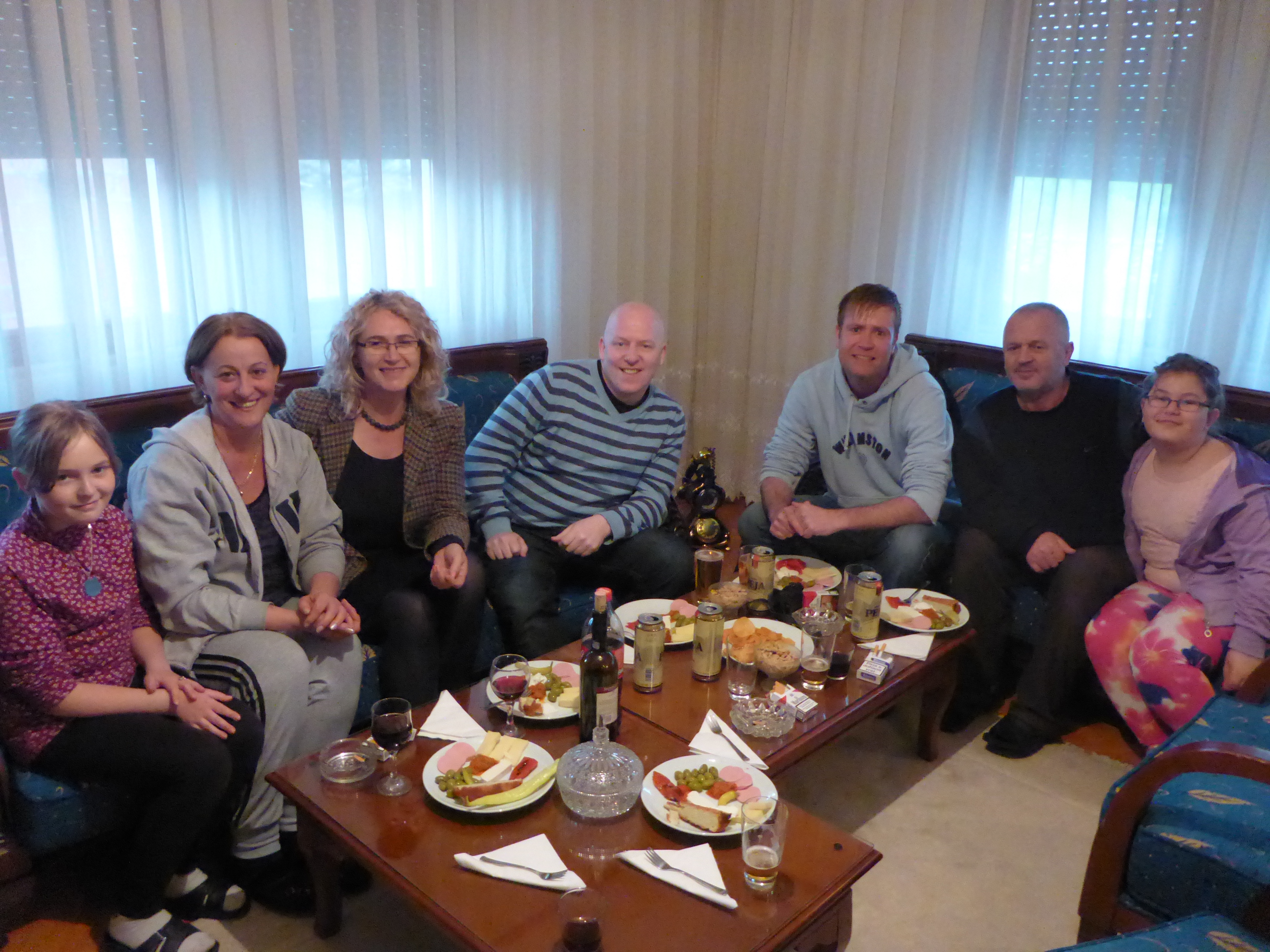 The Rizvanolli family and my friends