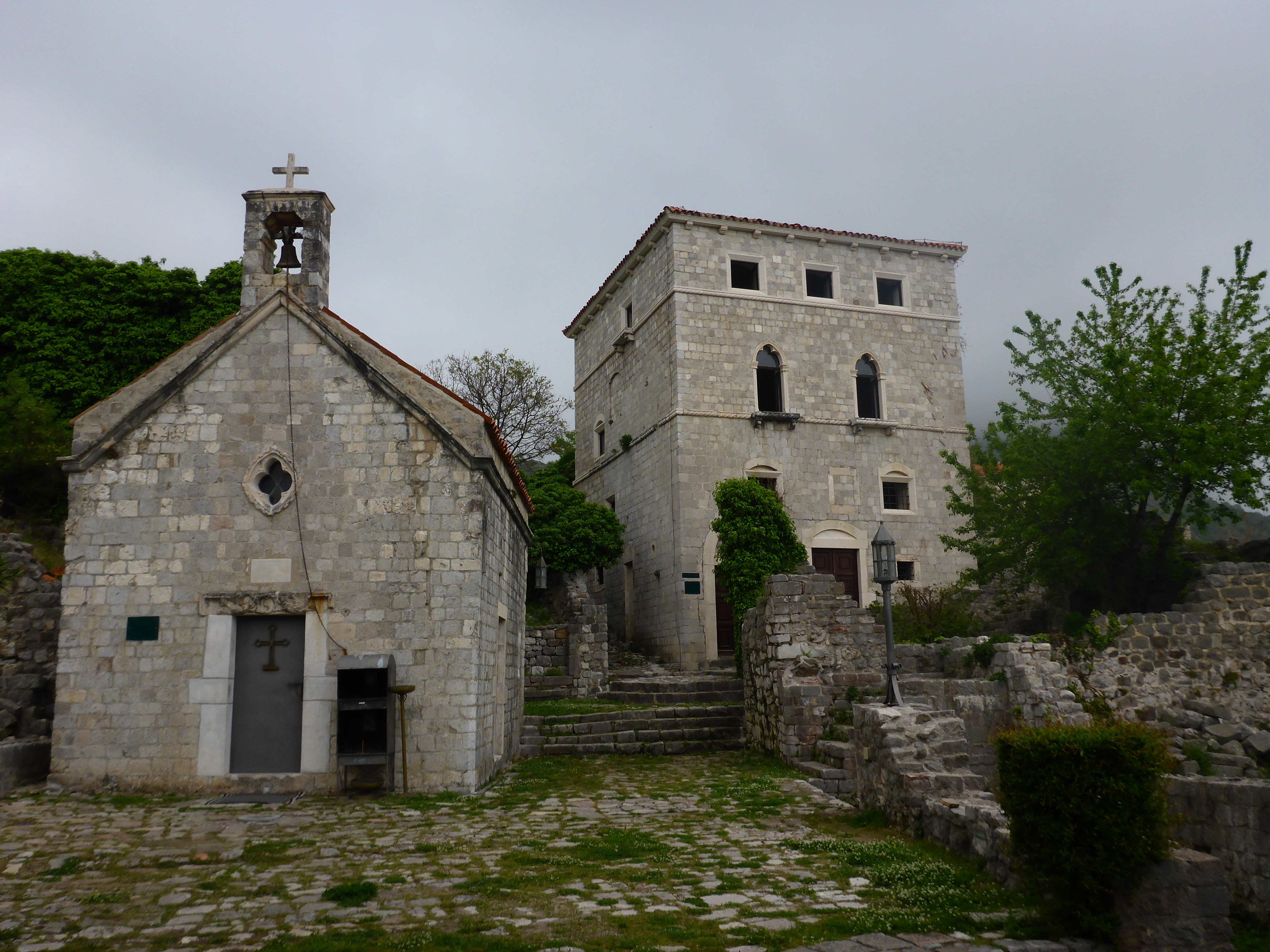 Old church in Stari Bar. If you wish to look around inside the supervisor will open for you.