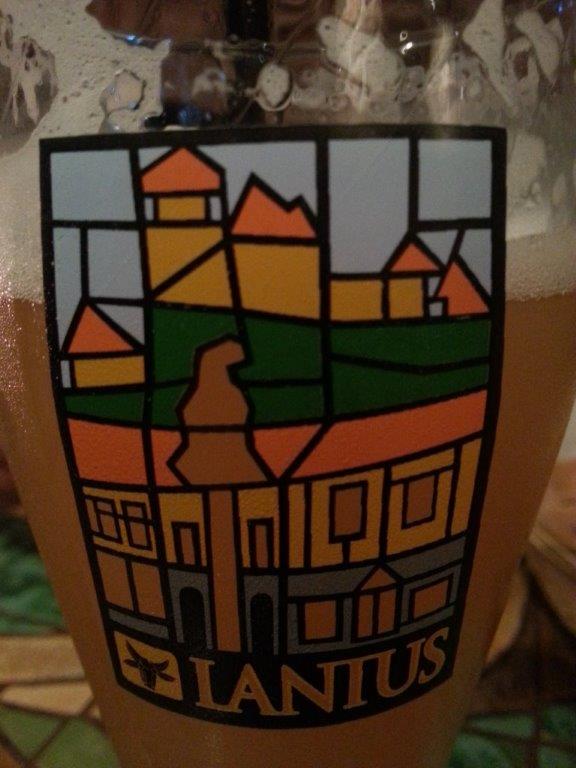Tasty beer at Trenčiansky pivovar Lanius in Trencin