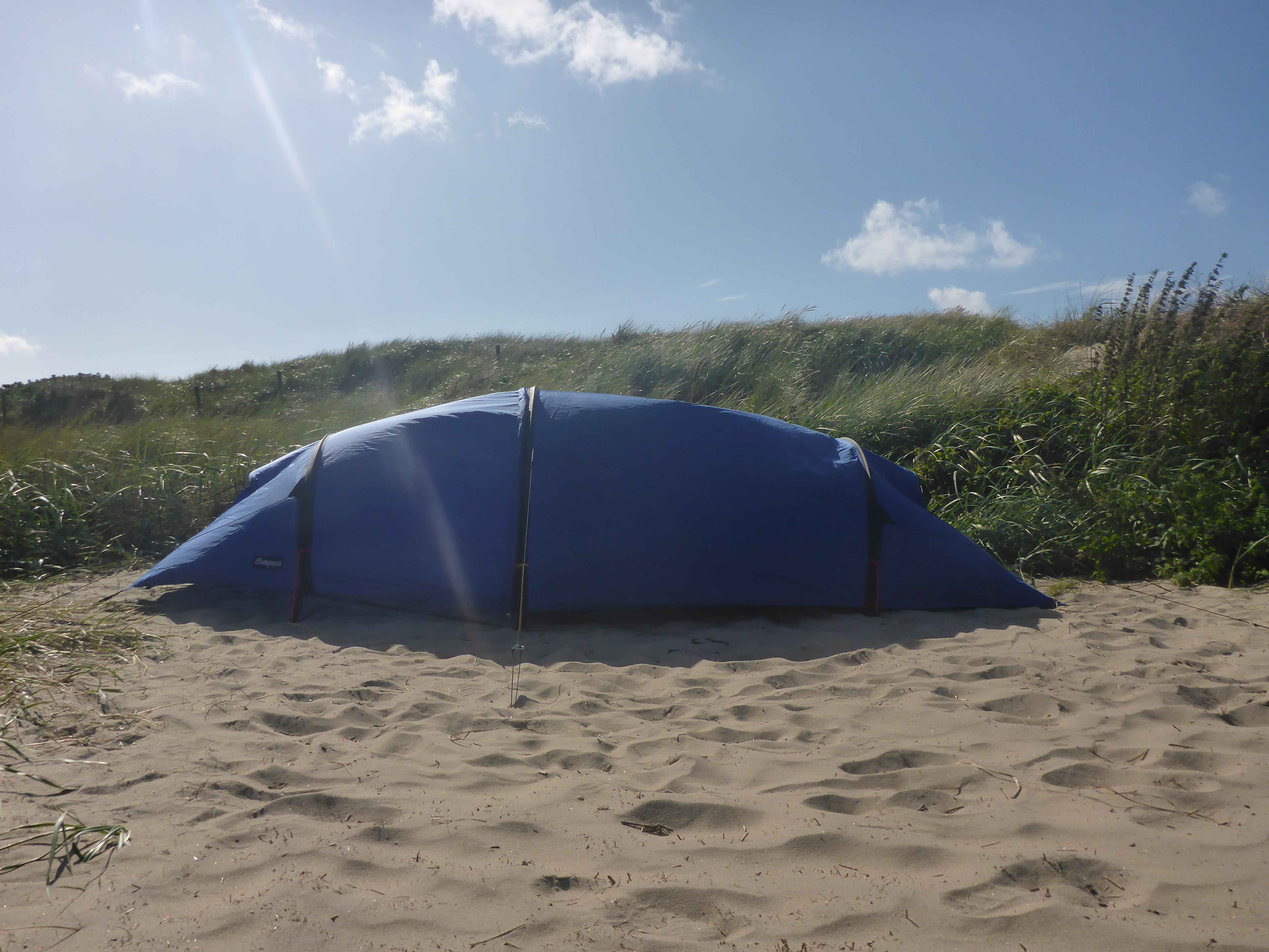 Tent plugged!