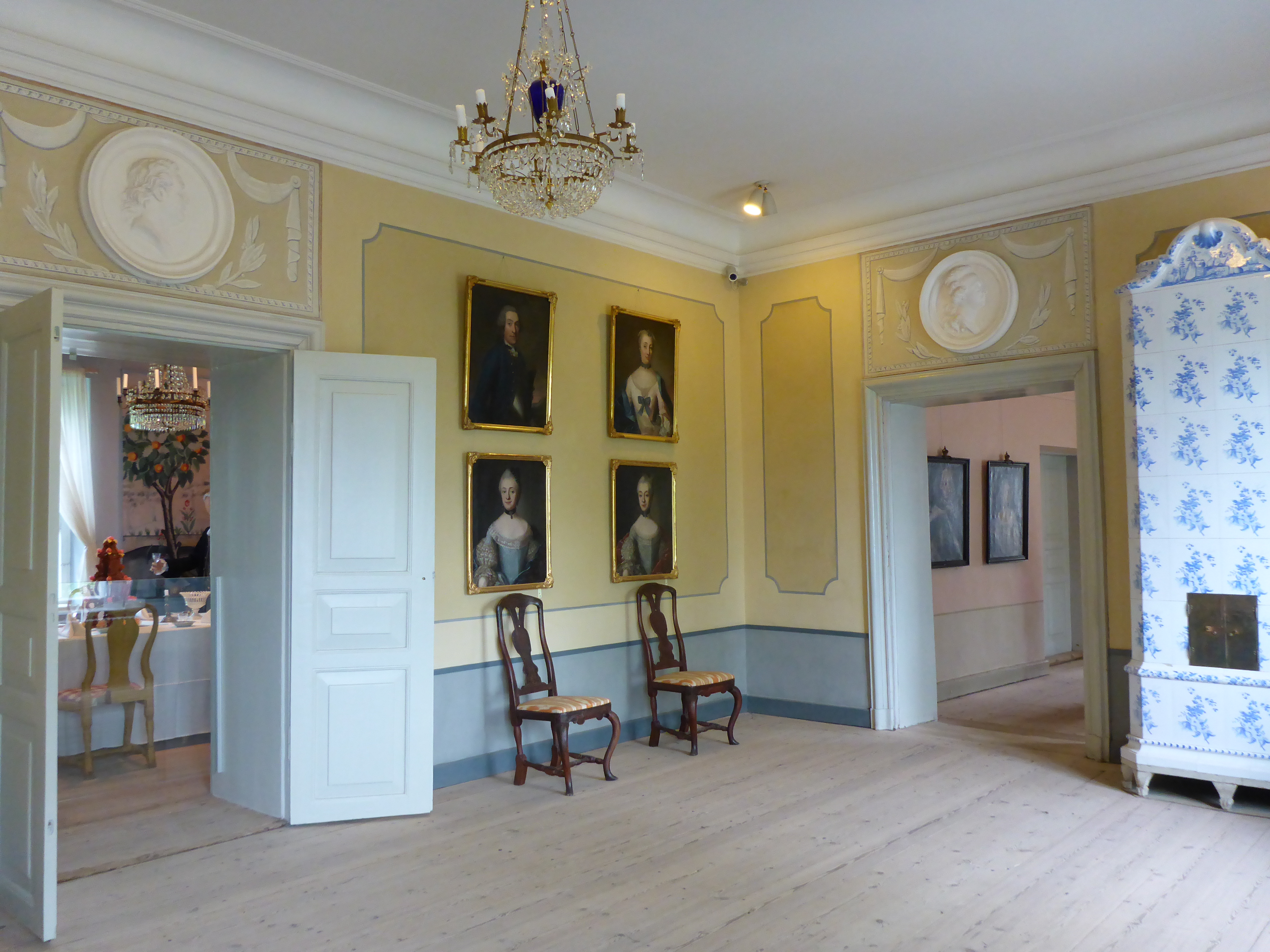 The house of the fortess commander Augustin Ehrensvärd.