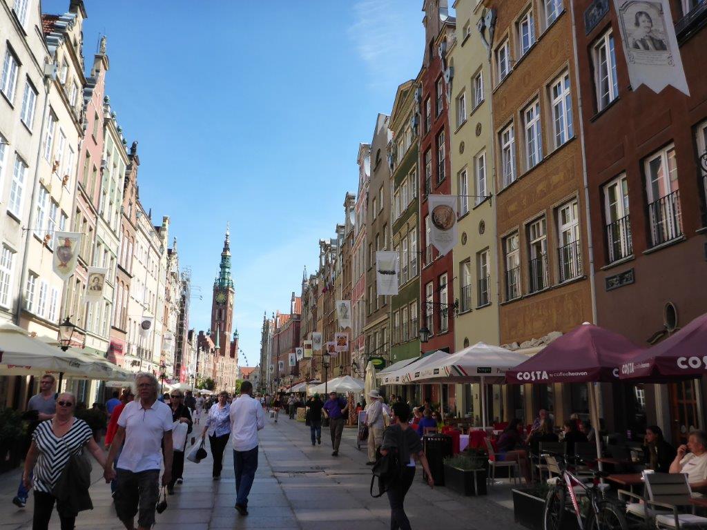 The old Hanseatic town Gdansk in Poland 2