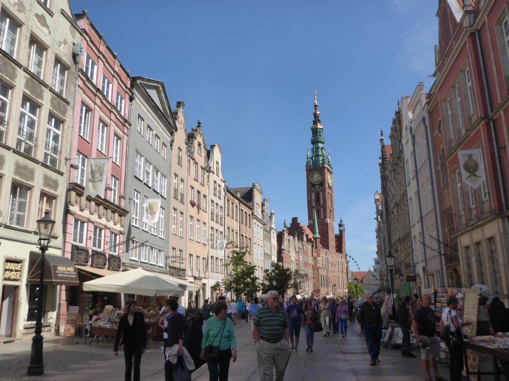 The old Hanseatic town Gdansk in Poland 3