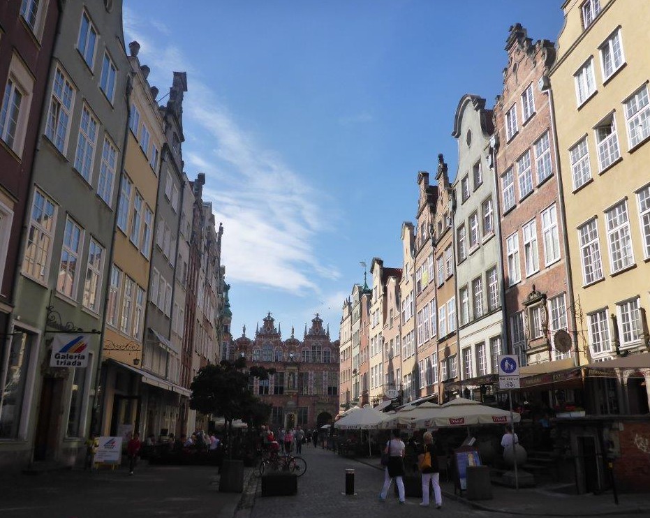 The old Hanseatic town Gdansk in Poland 7