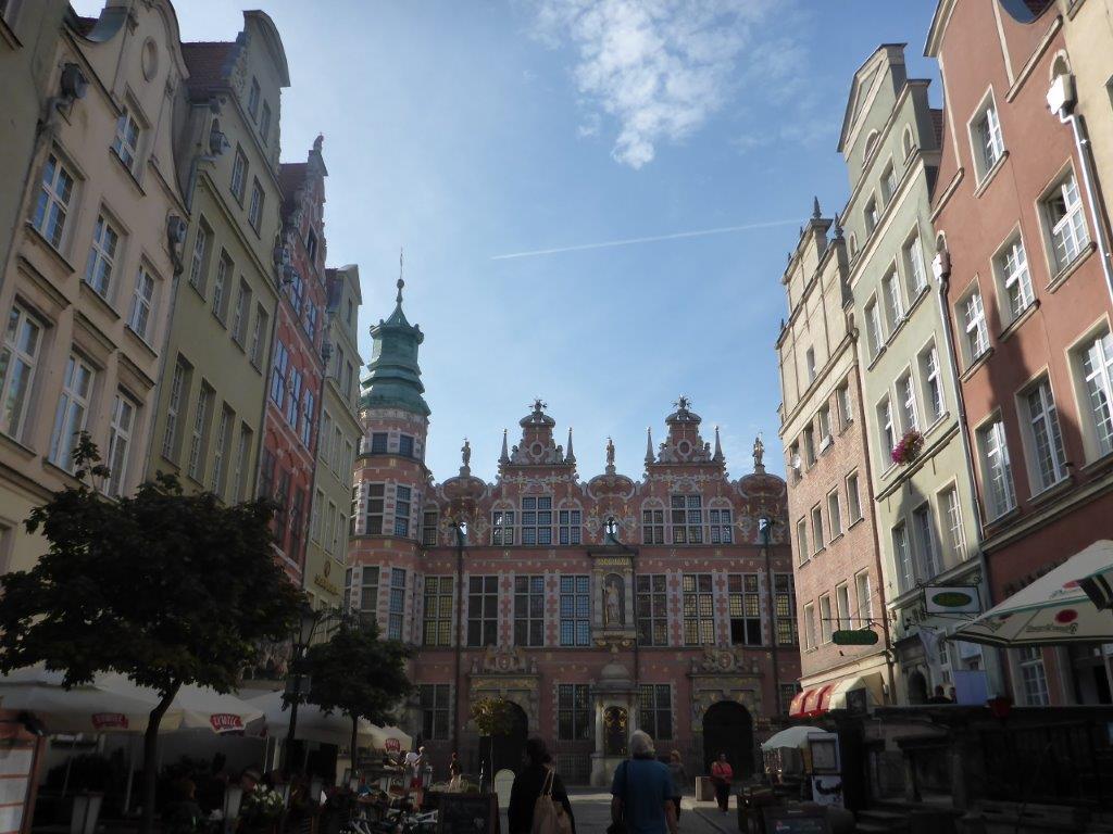 The old Hanseatic town Gdansk in Poland 8