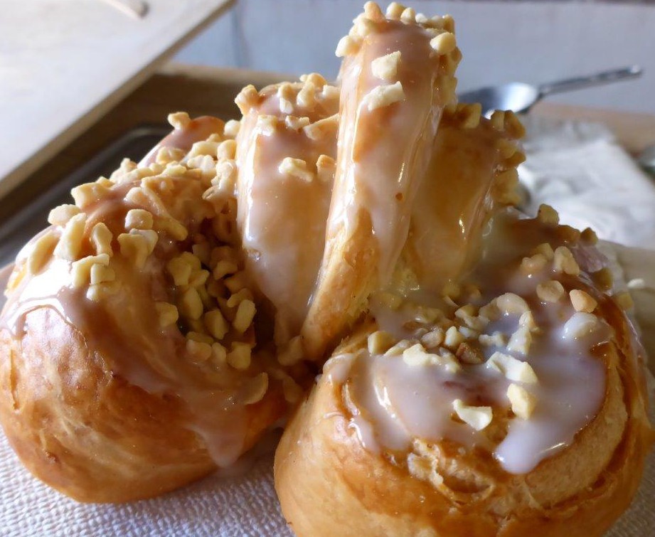 Traditional St. Martin Croissant in Rogalowe museum in Poznan
