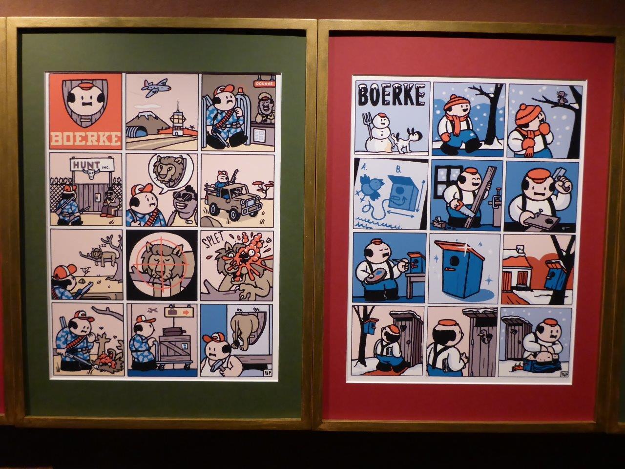 Comic strips in Brussels Belgium