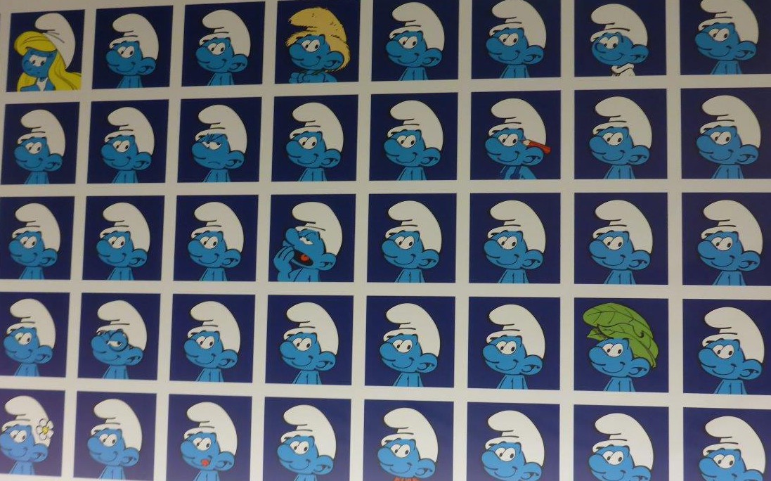 Comic strips in Brussels Belgium8