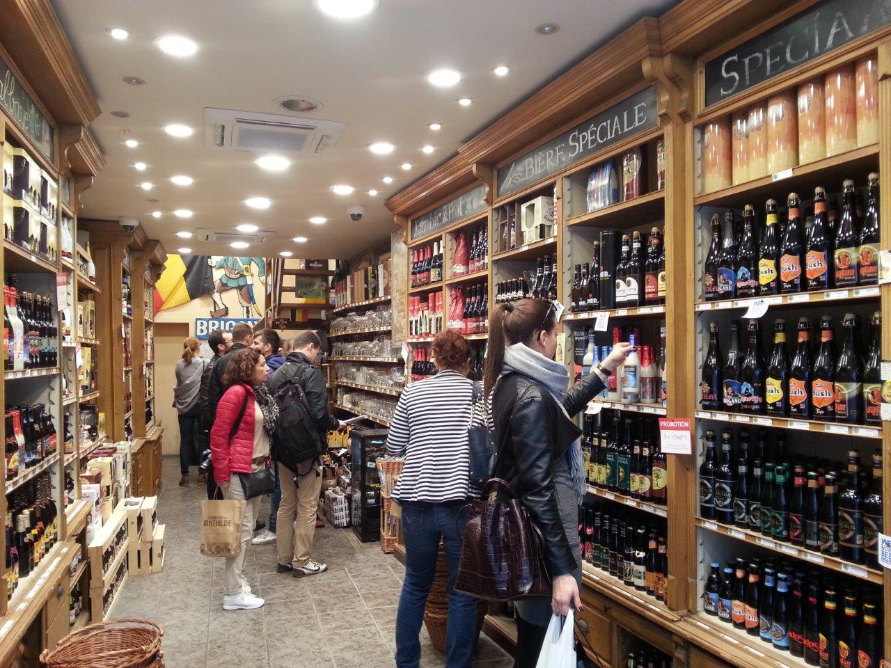 Lots of Belgian beer to choose from