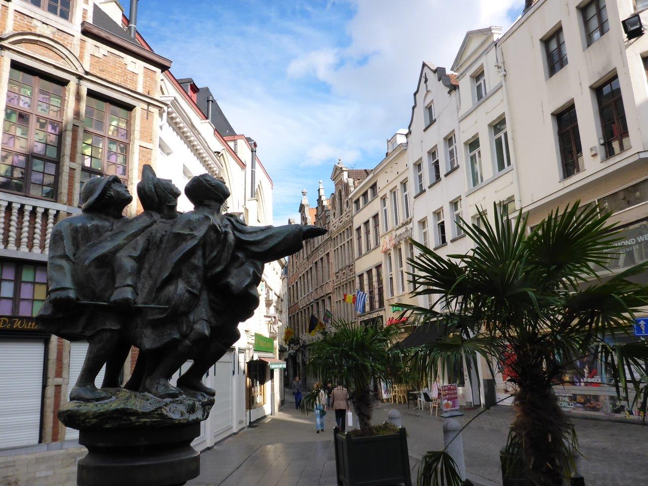 Streets and houses in Brussels, Belgium6
