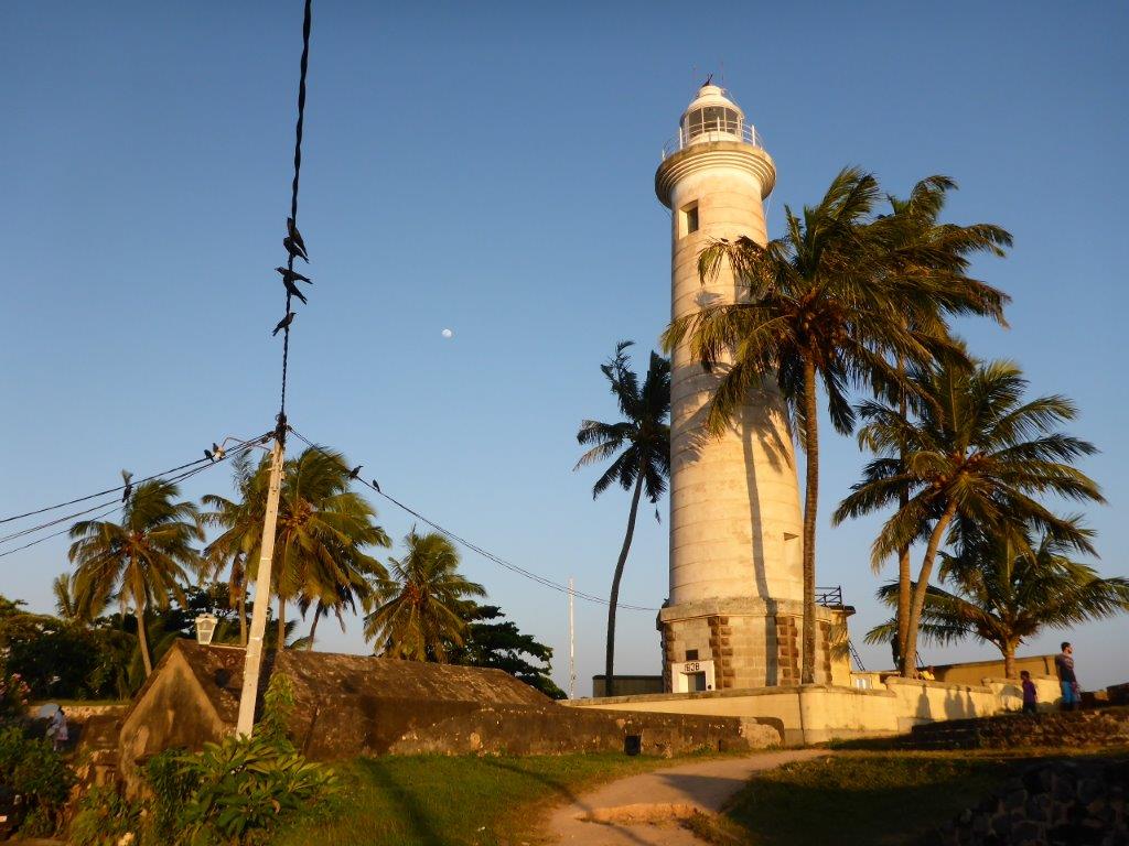 Galle lighthouse.