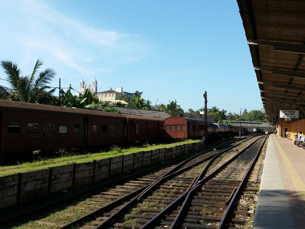 Galle Railway Station.
