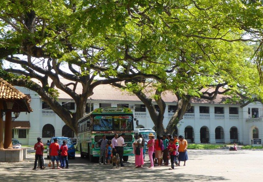 Square in Galle