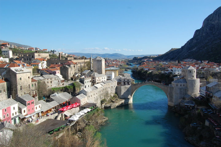 Mostar in Bosnia and Herzegovina