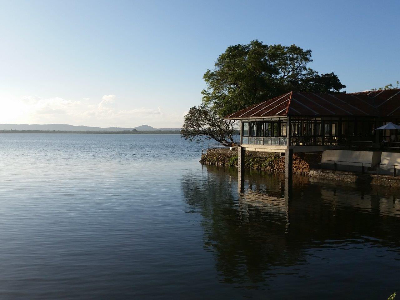 Rest House by lake Parakrama Samudra in Polonnaruwa