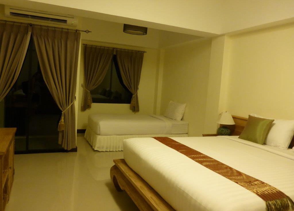 Our room at Chivapuri Residence in Trat