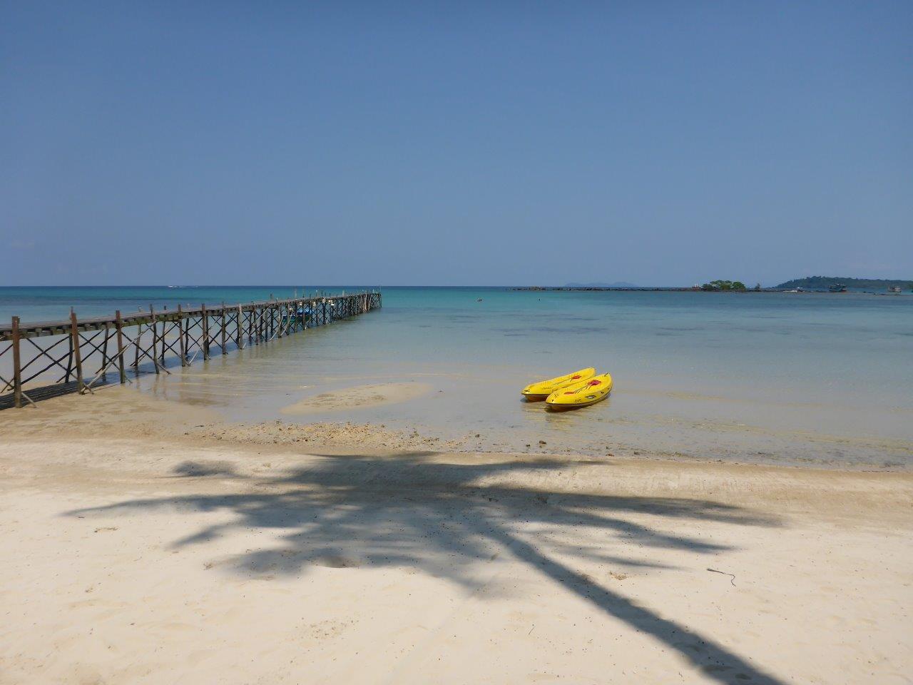Time for some kayaking at Dusita Resort, Koh Kood