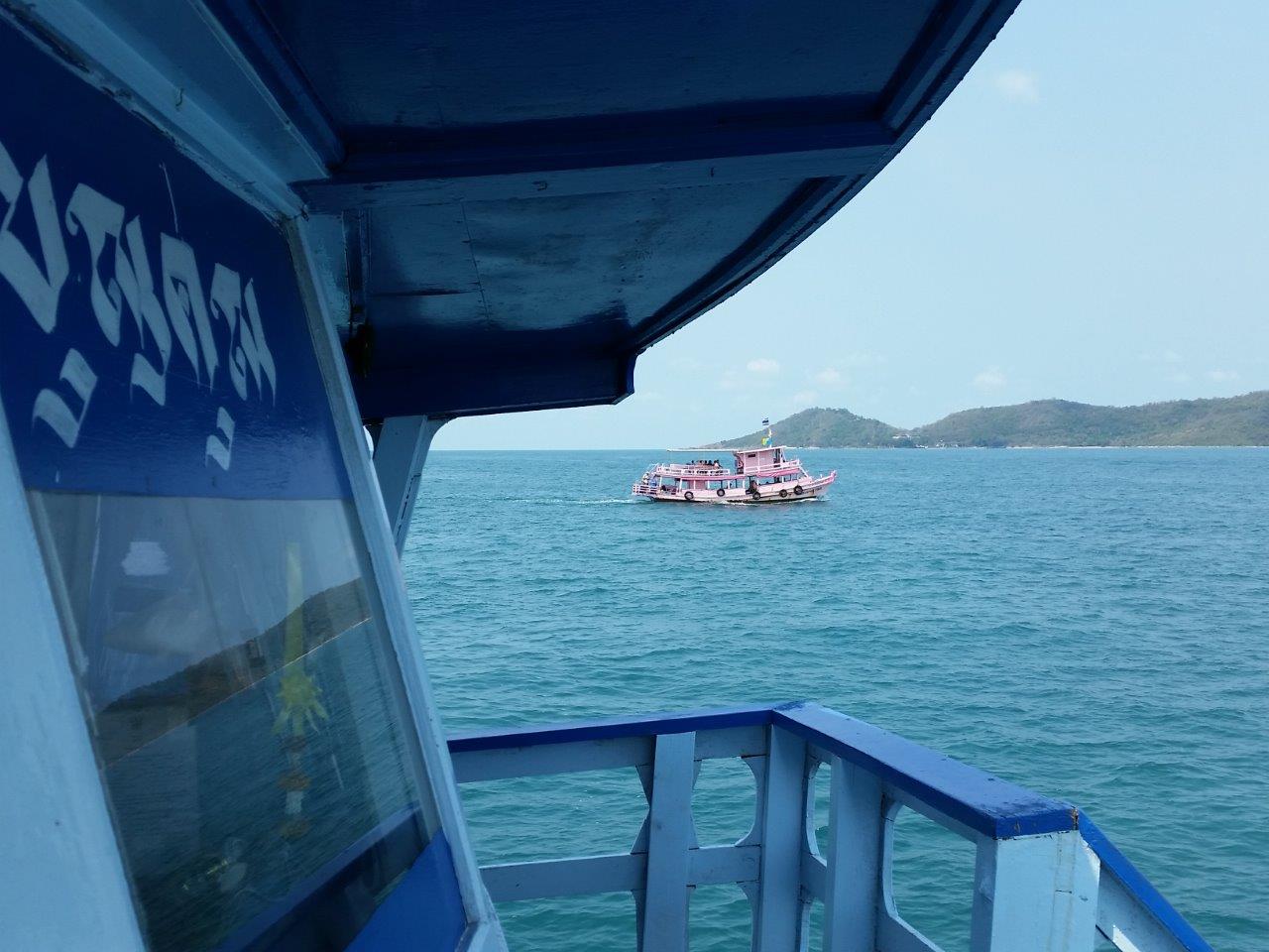 And a pink boat from Koh Samet