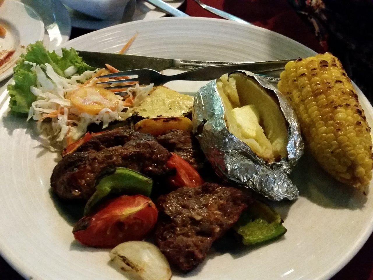 Kebab at Jep's on Koh Samet