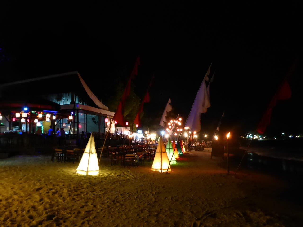 The beach bar on Koh Samet I think I shared my first bucket of fun