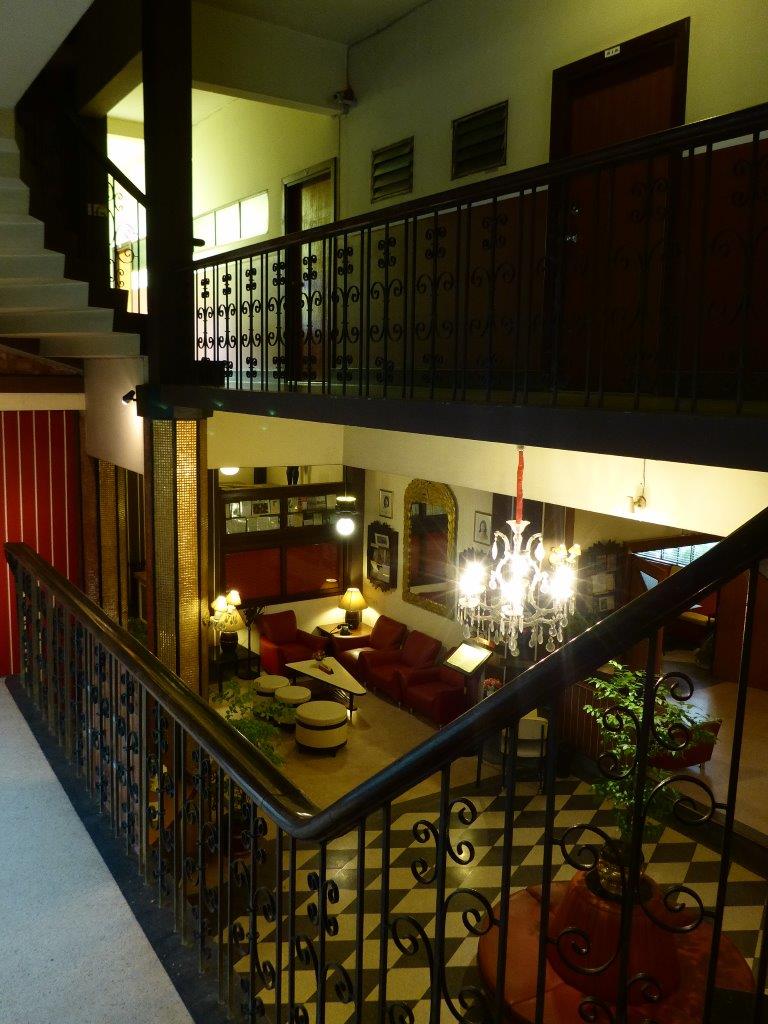 The hall at The Atlanta Hotel in Bangkok
