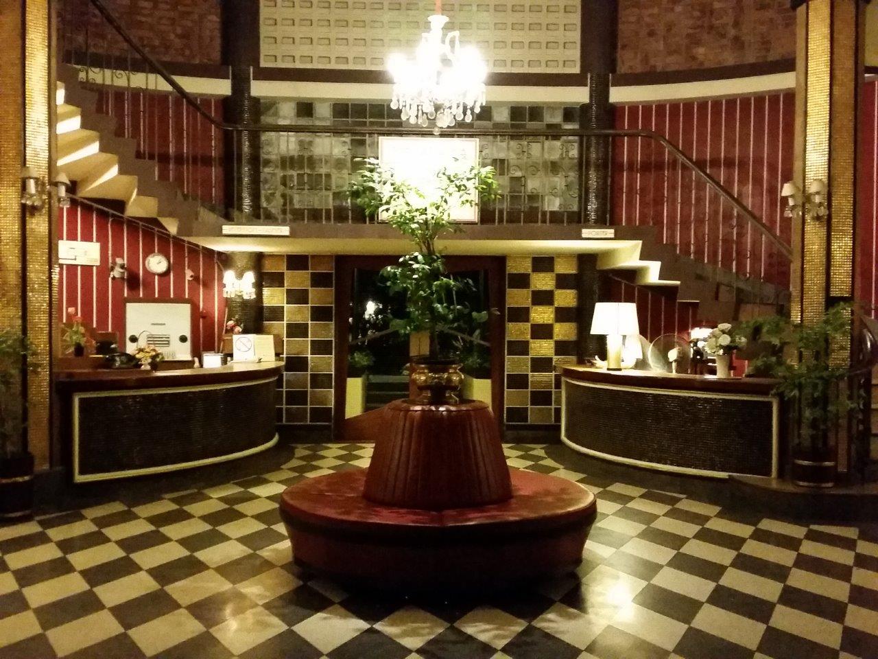 The lobby at The Atlanta Hotel in Bangkok