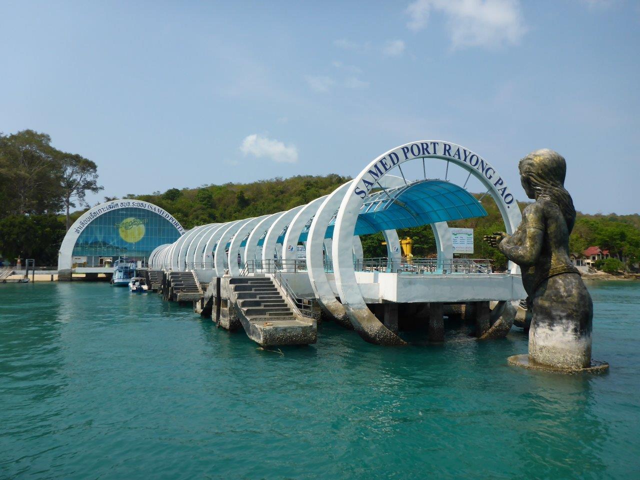 The main pier on Koh Samet