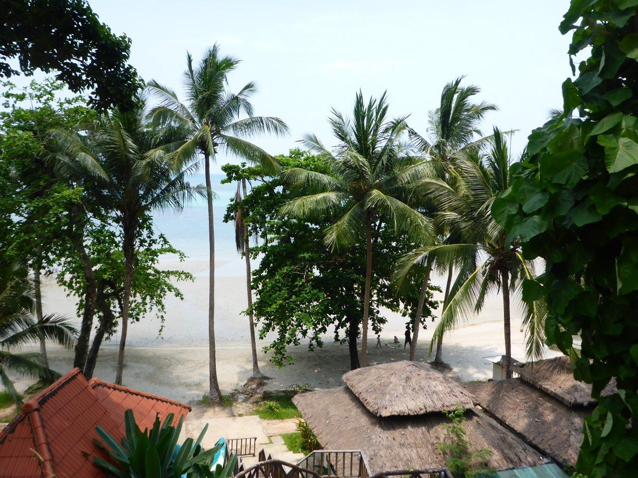 View from our room at Siam Bay Resort, Koh Chang