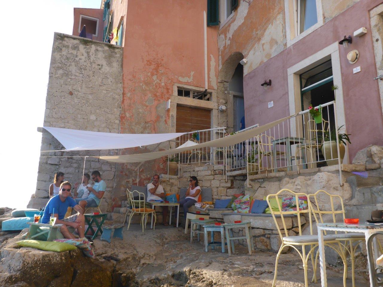 Mediterraneo Bar in Rovinj, Croatia