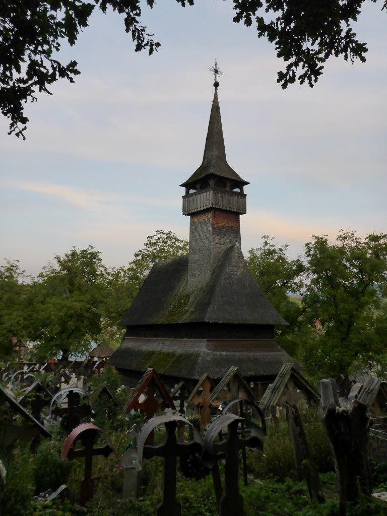 Ieud, one of The wooden Churches of Maramureş, Romania on the UNESCO World Heritage list