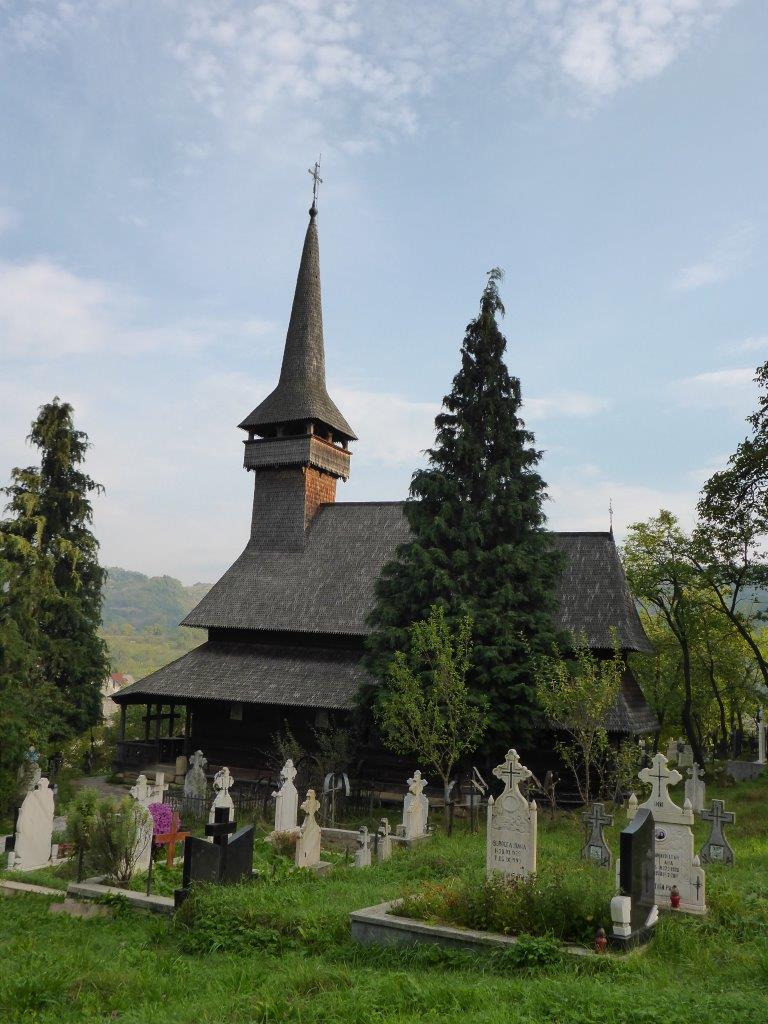 Poienile Izei, one of The wooden Churches of Maramureş, Romania on the UNESCO World Heritage list