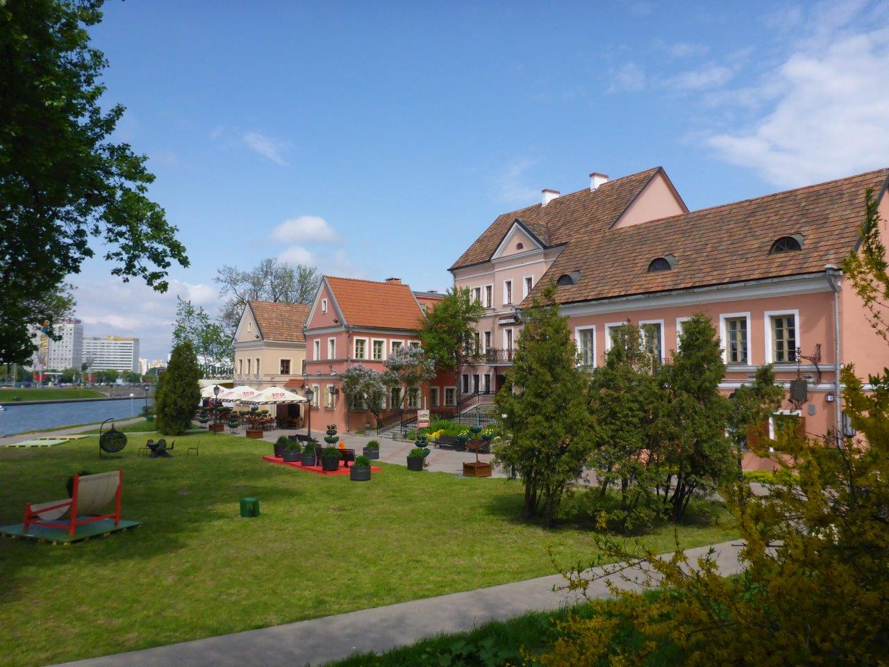 Old Town in Minsk, Belarus