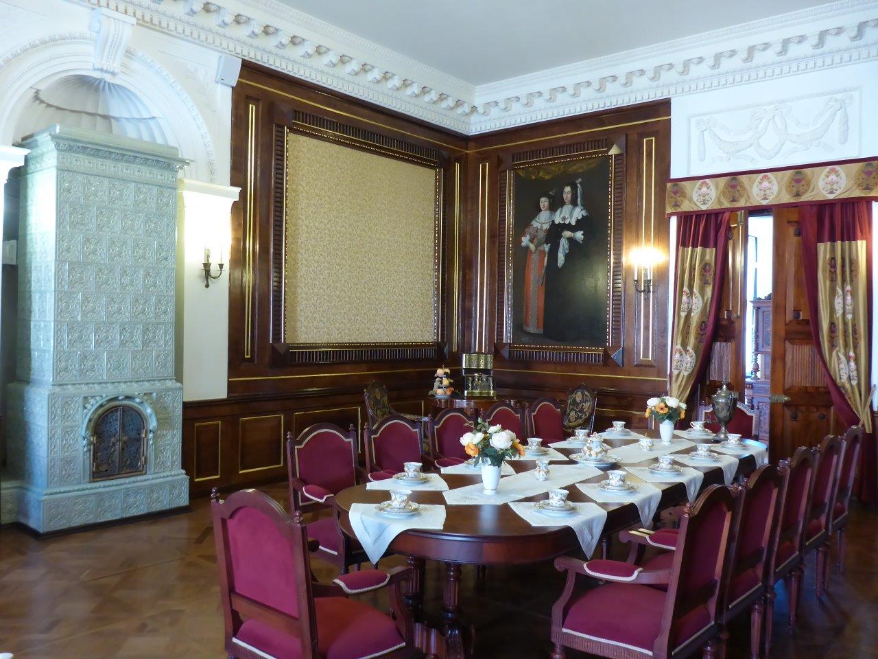 Inside Niasvizh palace in Belarus2