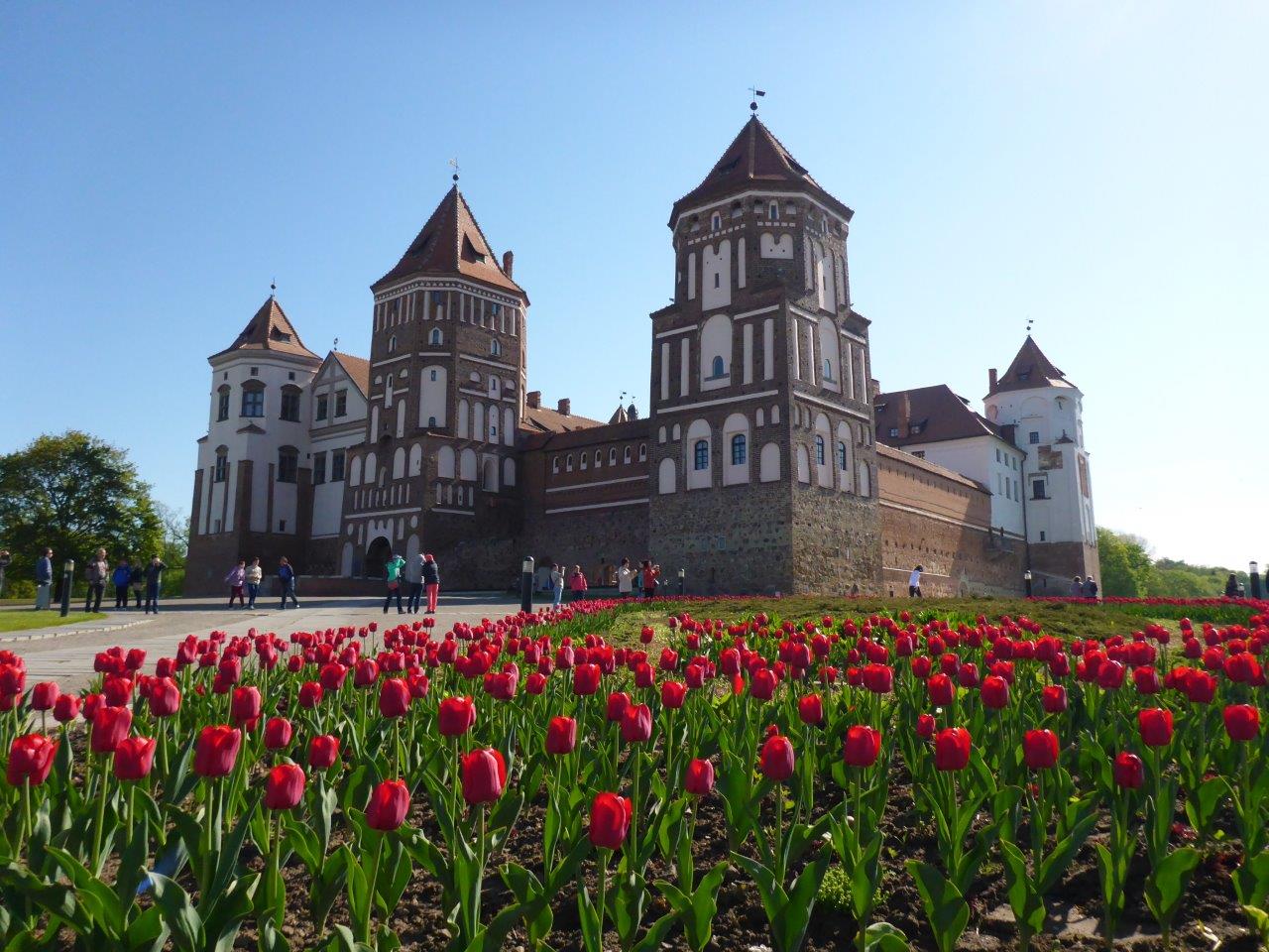 Mir castle in Belarus