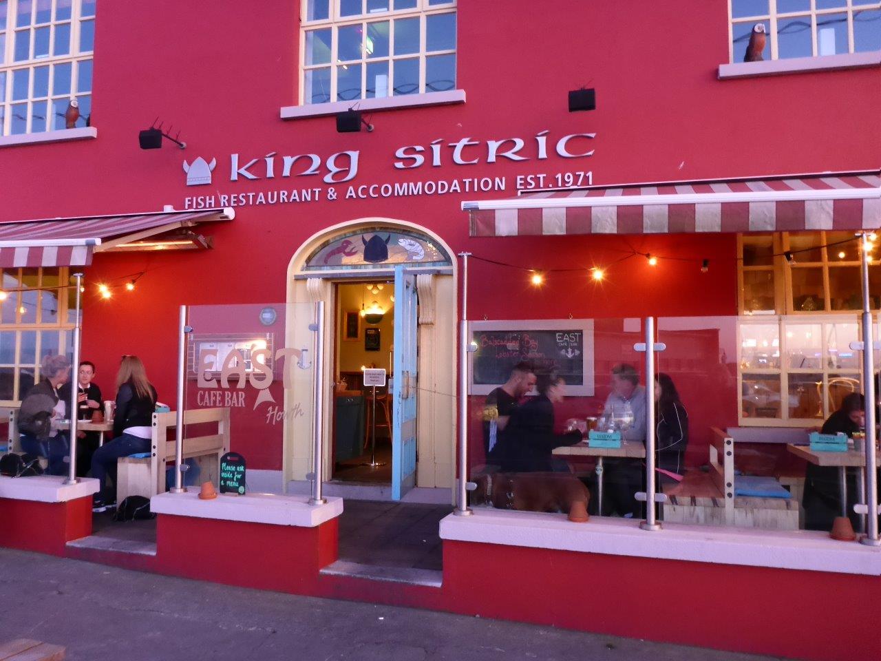 King Sitric restaurant in Howth outside Dublin, Ireland