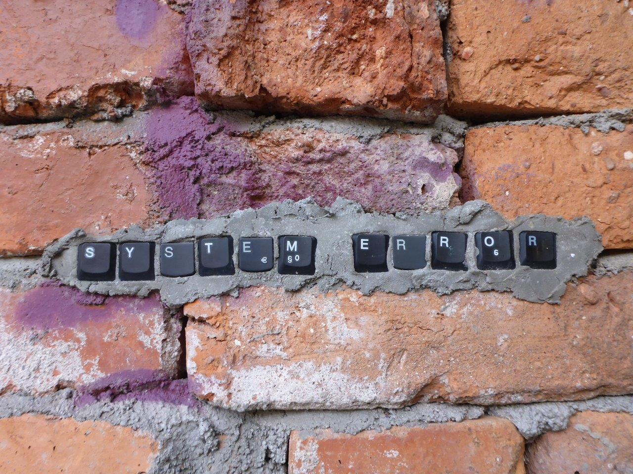 Look for the small details in the Metelkova area by Hostel Celica in Ljubljana, Slovenia
