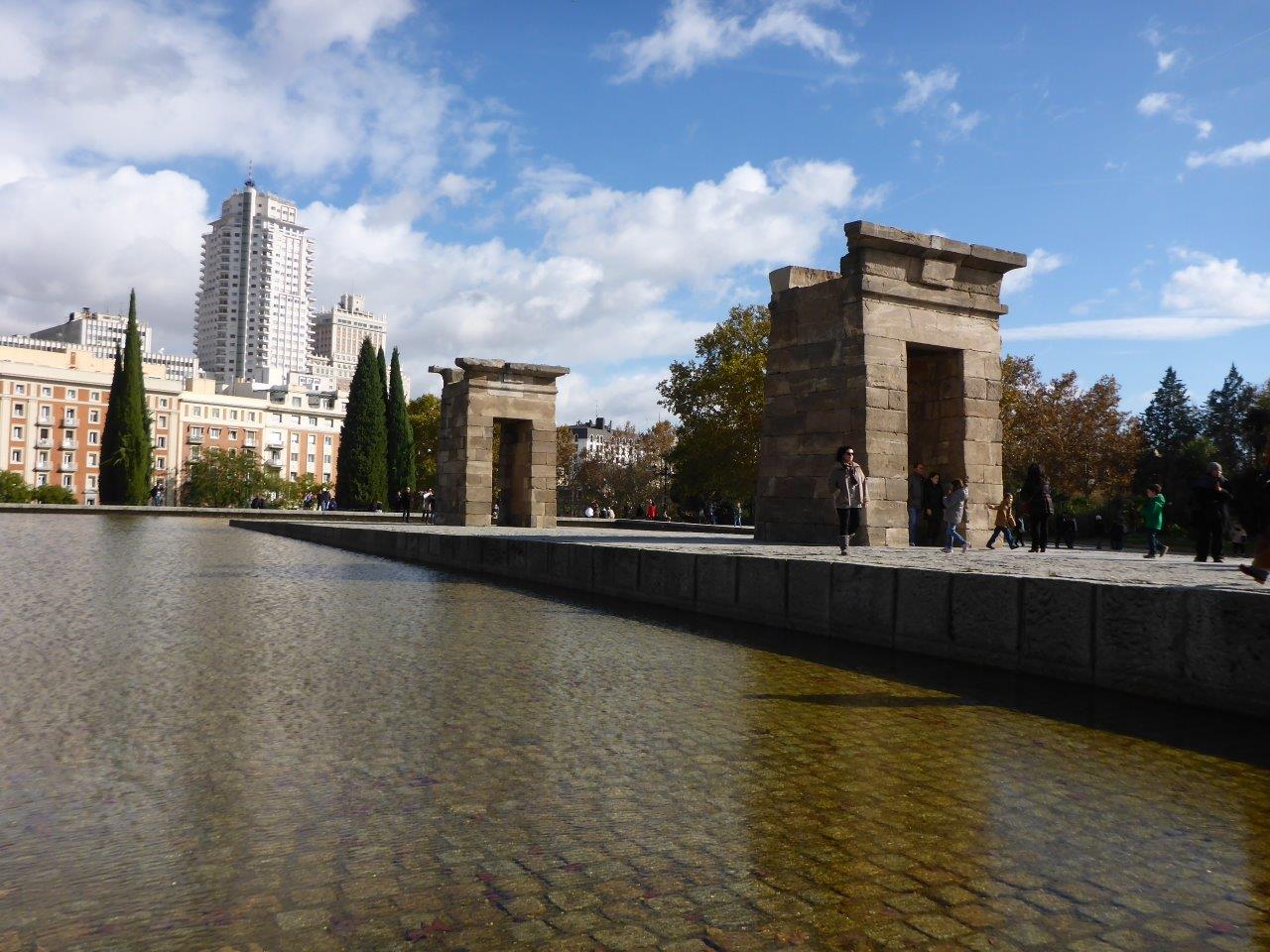 Templo Debod. Madrid, Spain.