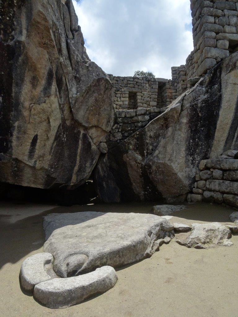 The Temple of the Condor, Machu Picchu, Peru.