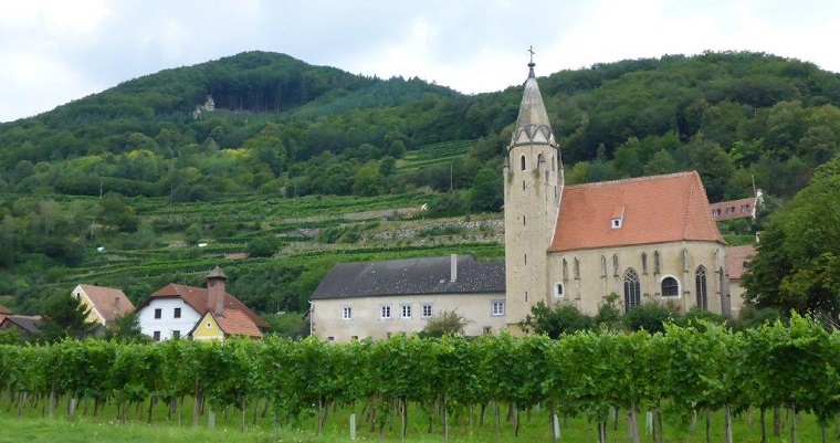 The drive through Austrian landscape