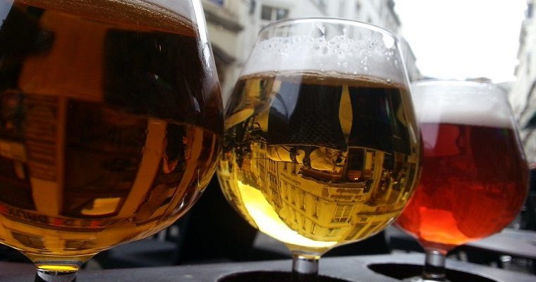 Belgian beer in Brussels