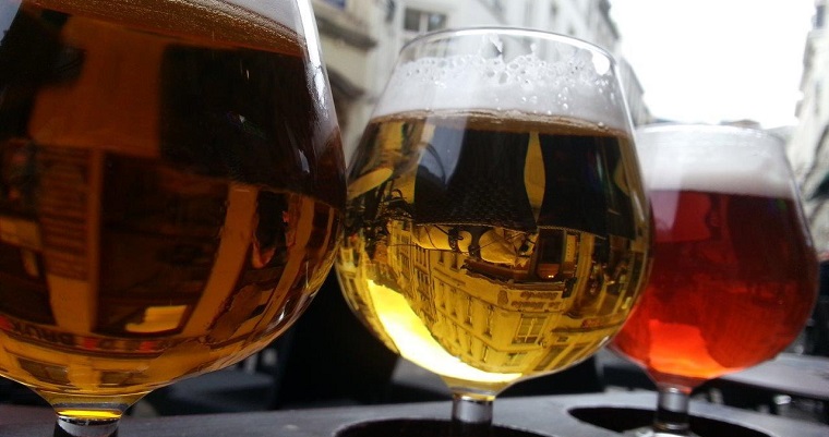 Belgian beer in Brussels
